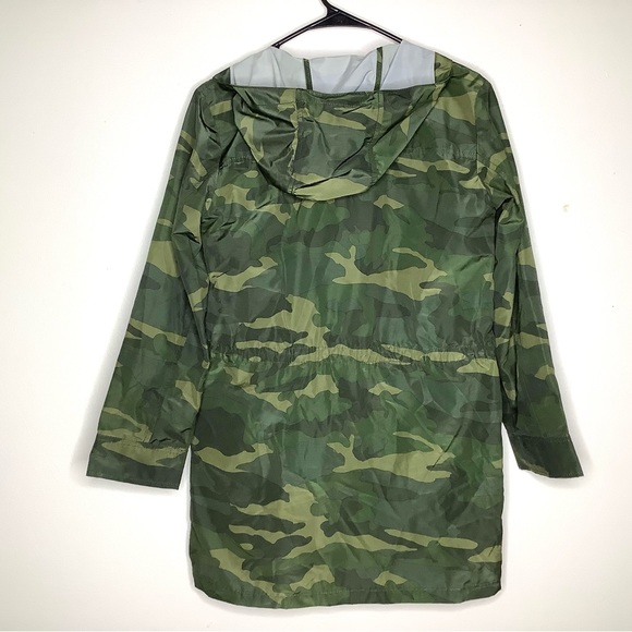 < J. Crew Camo Print Anorak Jacket > - Picture 5 of 7